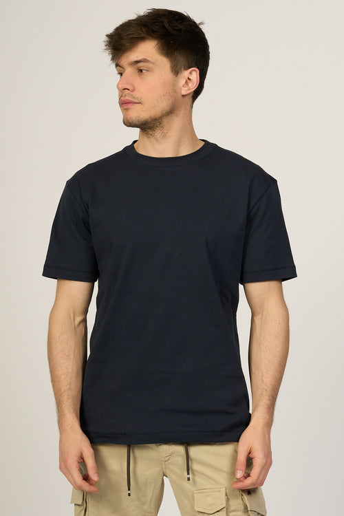 Hosio T-shirt Blu Uomo