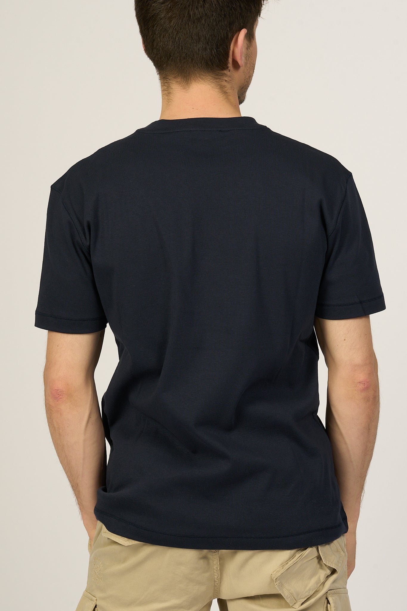 Hosio T-shirt Blu Uomo-3