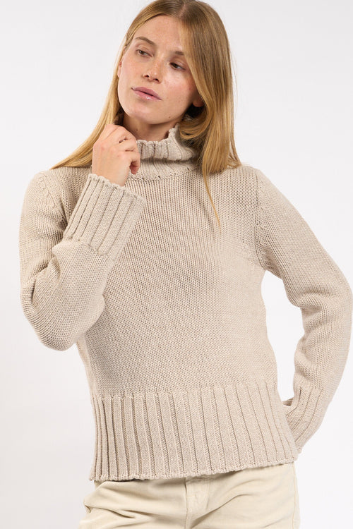 Intrecci Milano Dolcevita Naturale Donna
