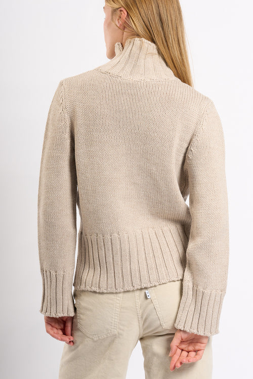 Intrecci Milano Dolcevita Naturale Donna-2