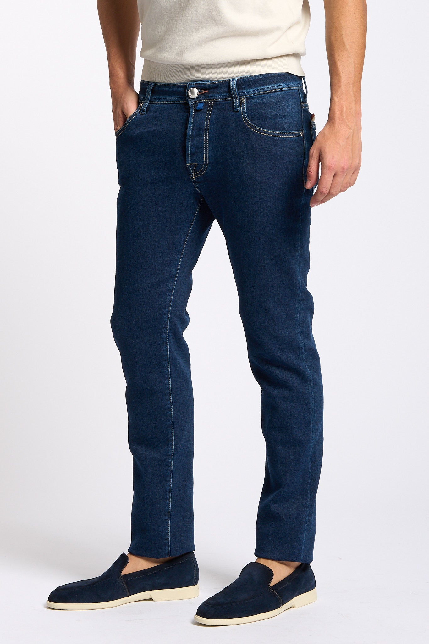 Jacob Cohen Jeans NICK SLIM Blu Scuro Uomo-3