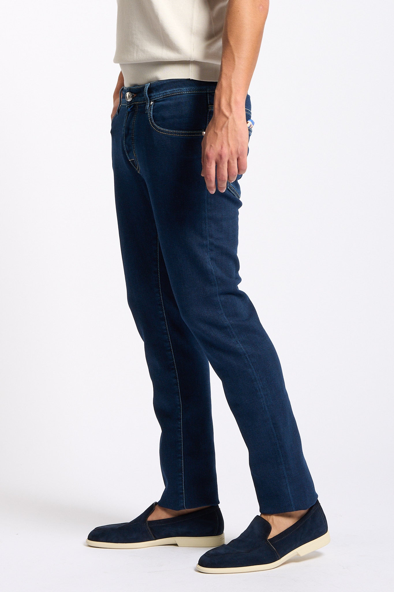 Jacob Cohen Jeans NICK SLIM Blu Scuro Uomo-4