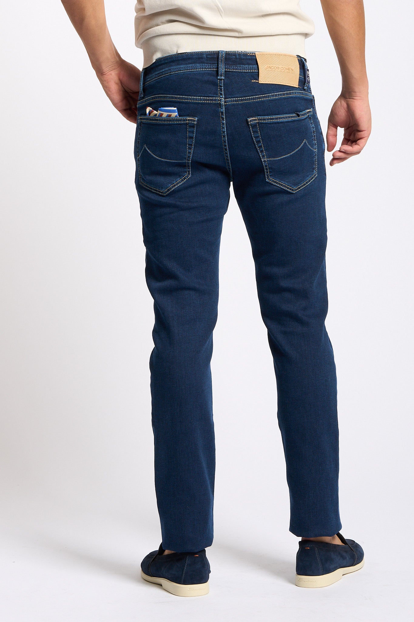 Jacob Cohen Jeans NICK SLIM Blu Scuro Uomo-5