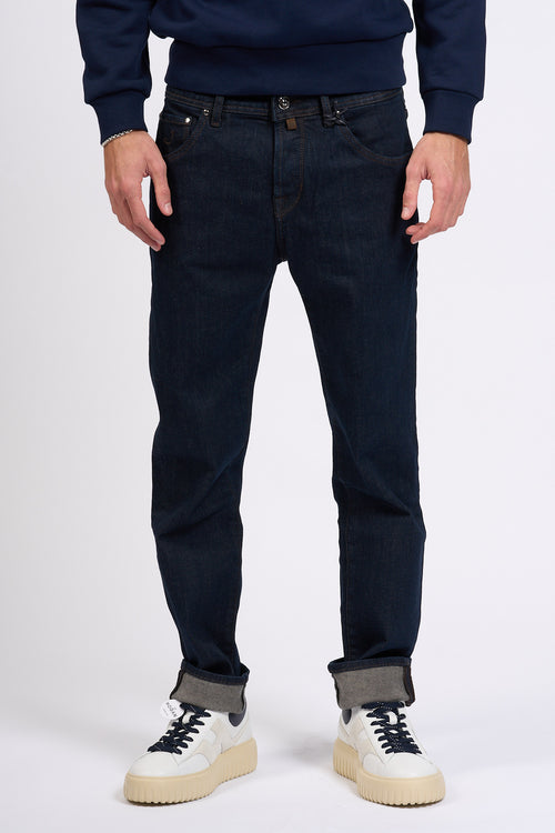 Jacob Cohen Jeans Scott Rinse Blu scuro Uomo