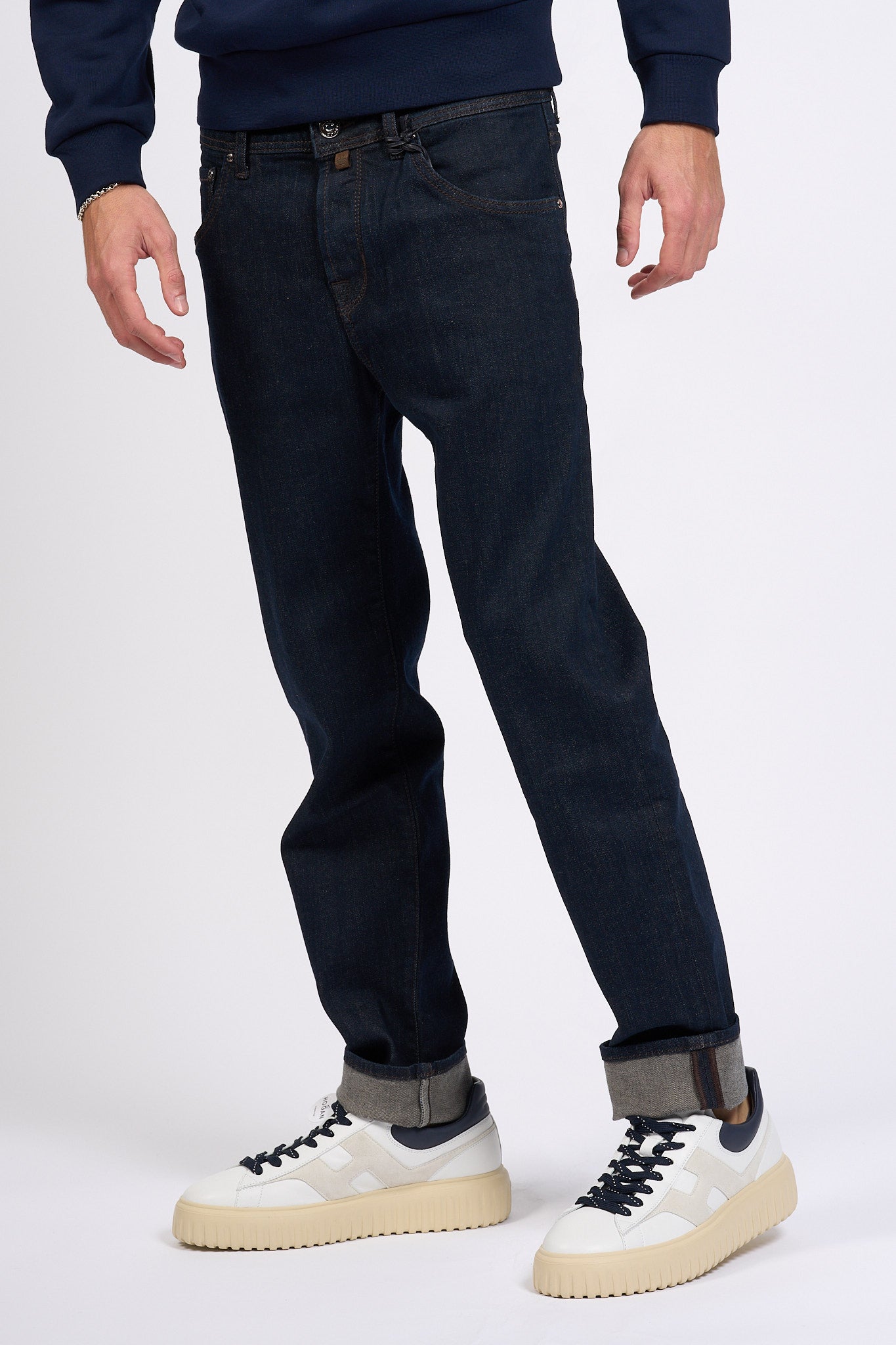 Jacob Cohen Jeans Scott Rinse Blu scuro Uomo-3