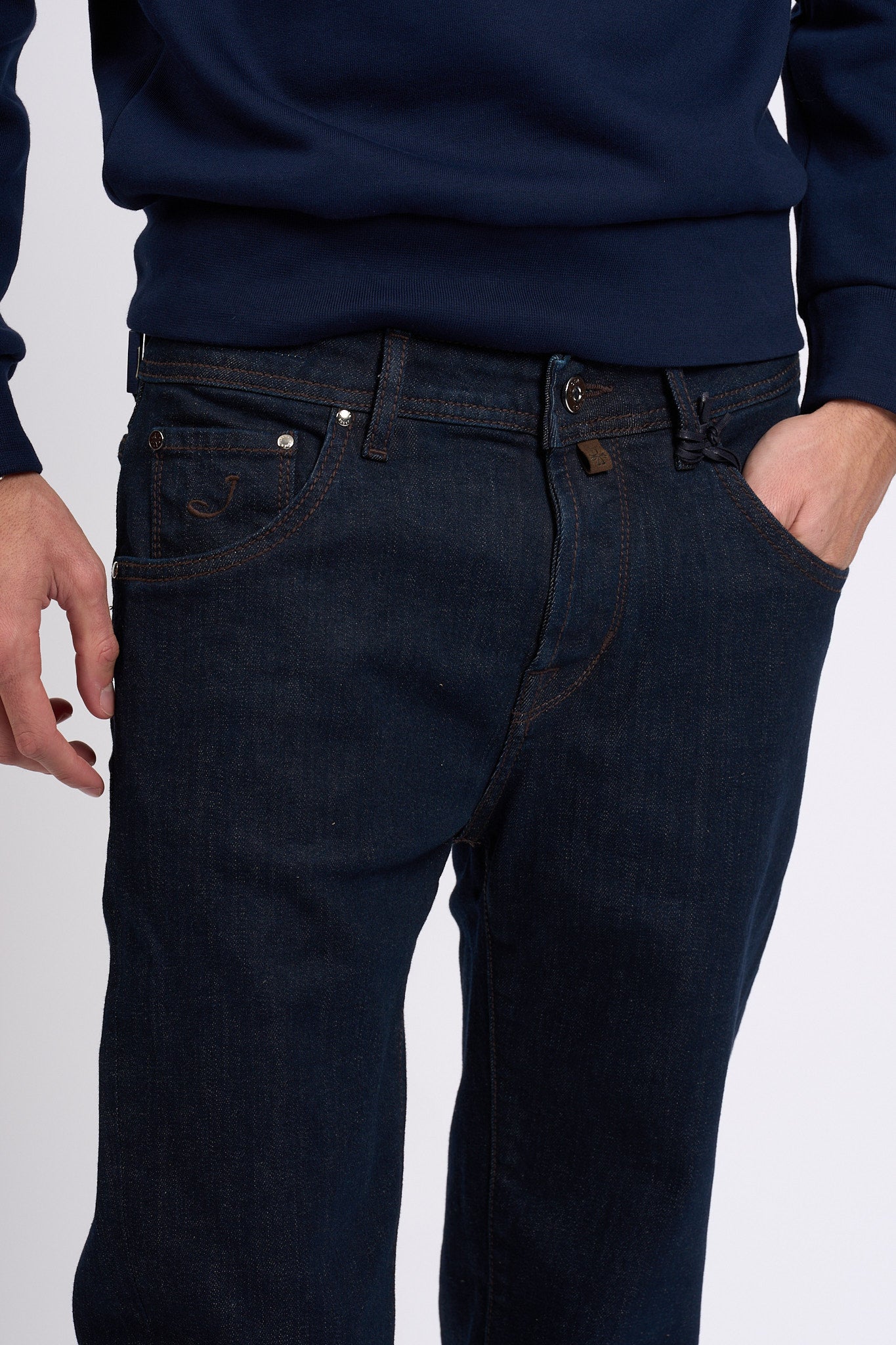 Jacob Cohen Jeans Scott Rinse Blu scuro Uomo-7