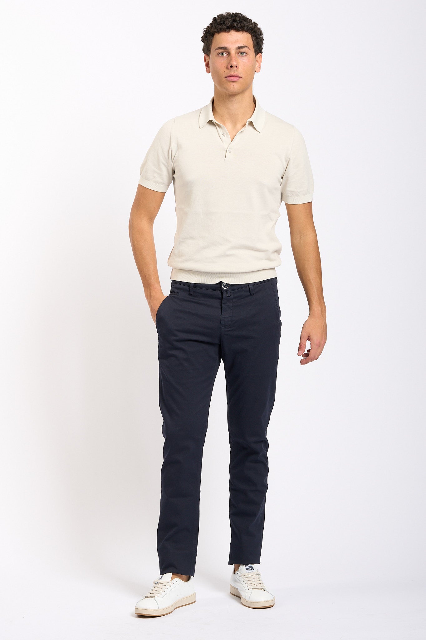 Jacob Cohen Pantalone Bobby Slim Blu Uomo-3