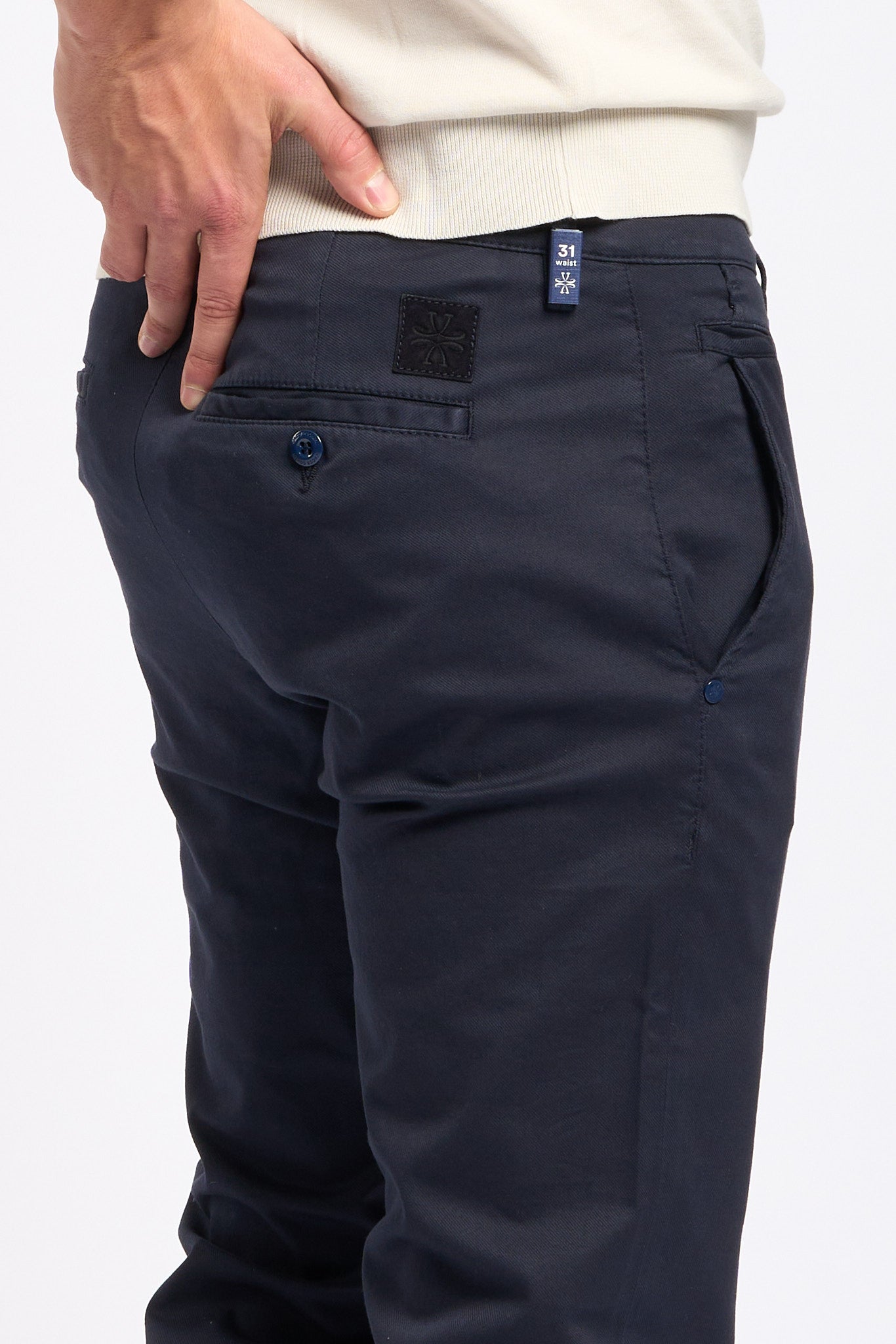 Jacob Cohen Pantalone Bobby Slim Blu Uomo-2