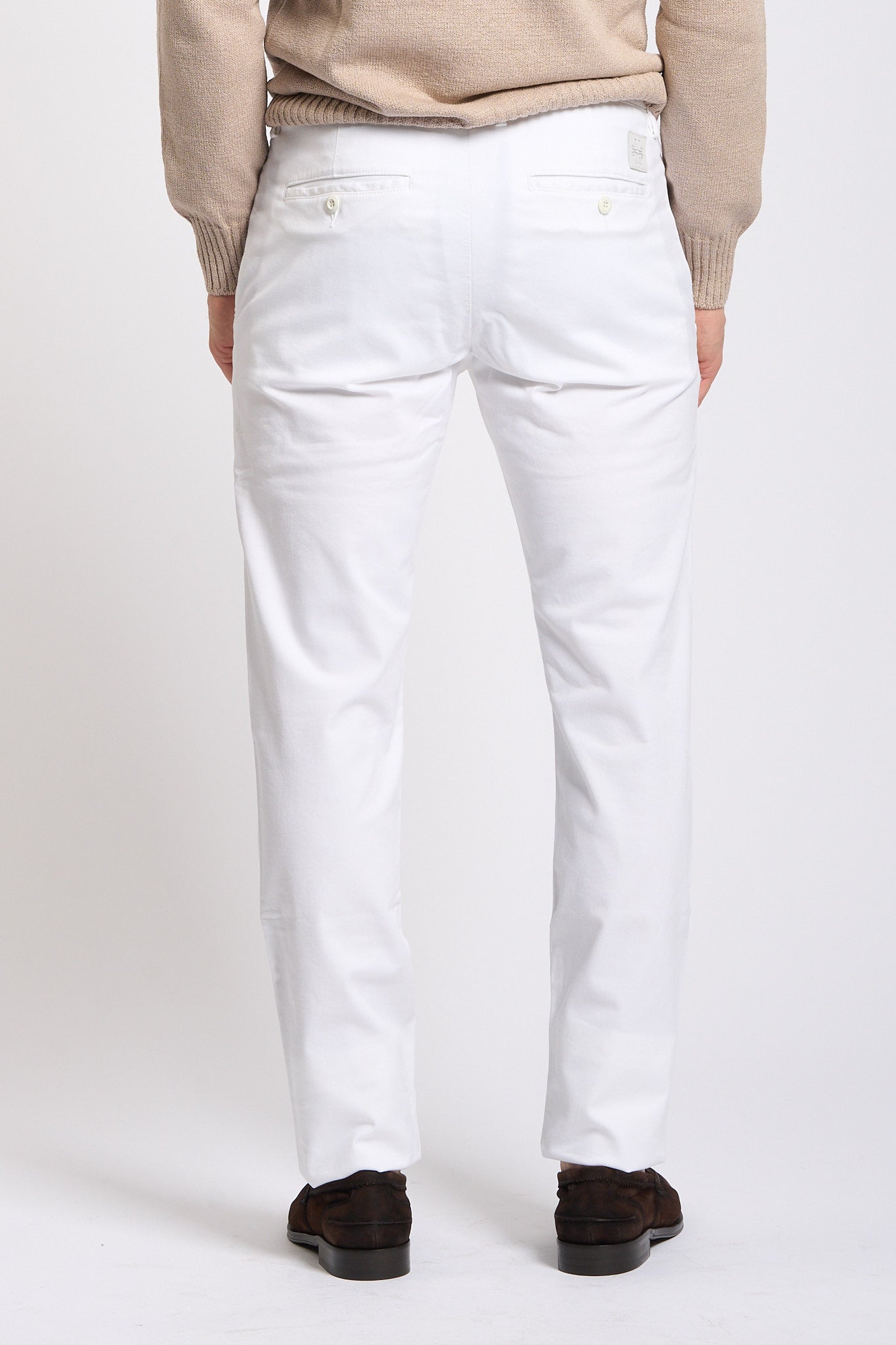 Jacob Cohen Pantalone Bobby Slim Bianco Uomo-5