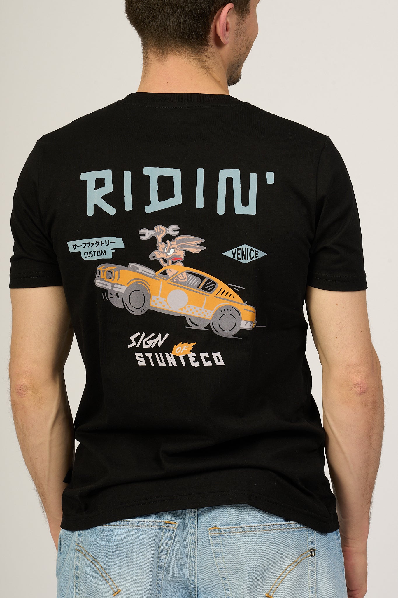 Ko Samui T-shirt Ridin Nero Uomo-5