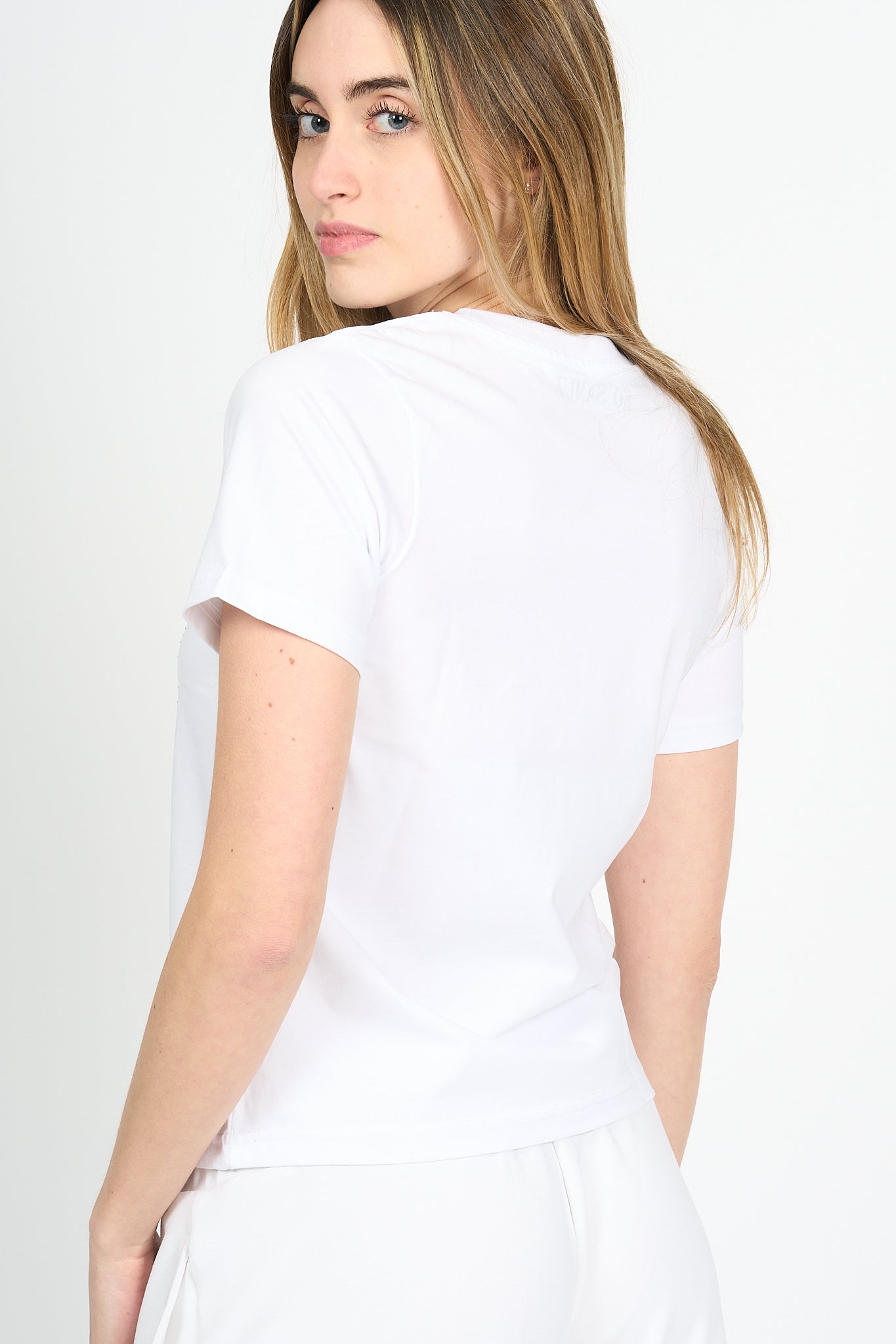 Ko Samui T-shirt Rosemark Bianco Donna-4
