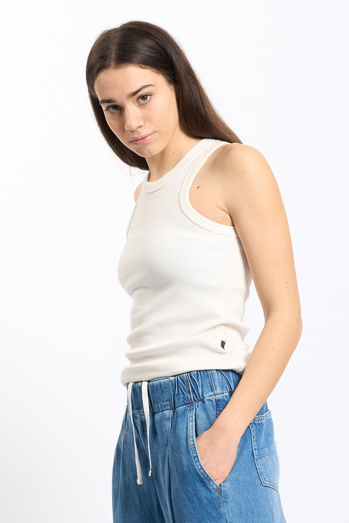 Ko samui Canotta Crema Donna-2