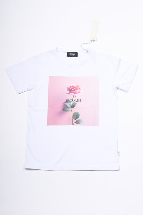 Ko samui T Shirt con Fiore Rosa Donna