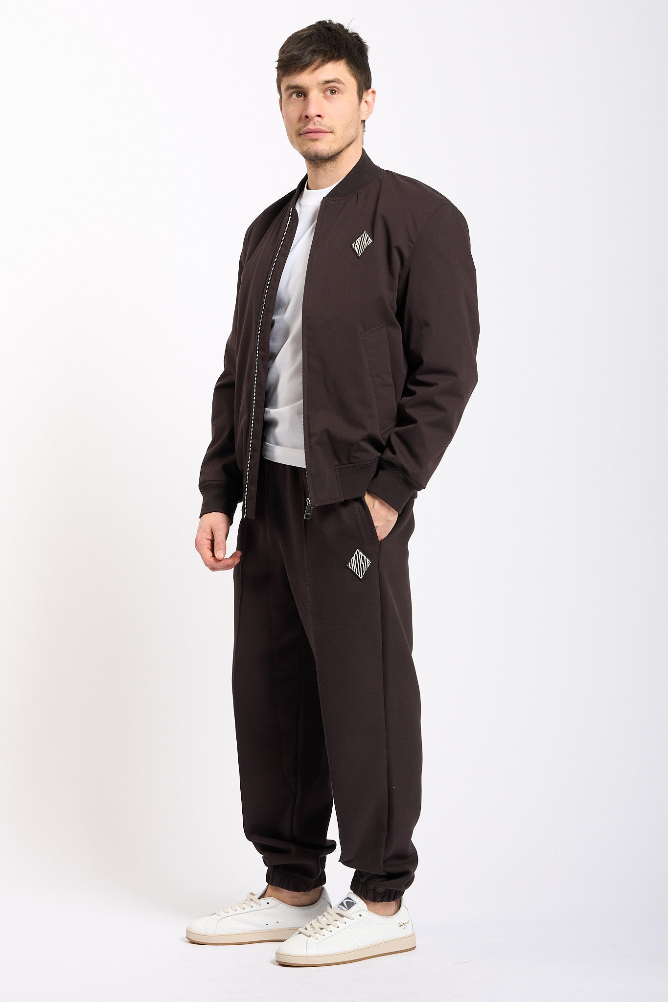Lacoste Bomber Marrone Uomo-7
