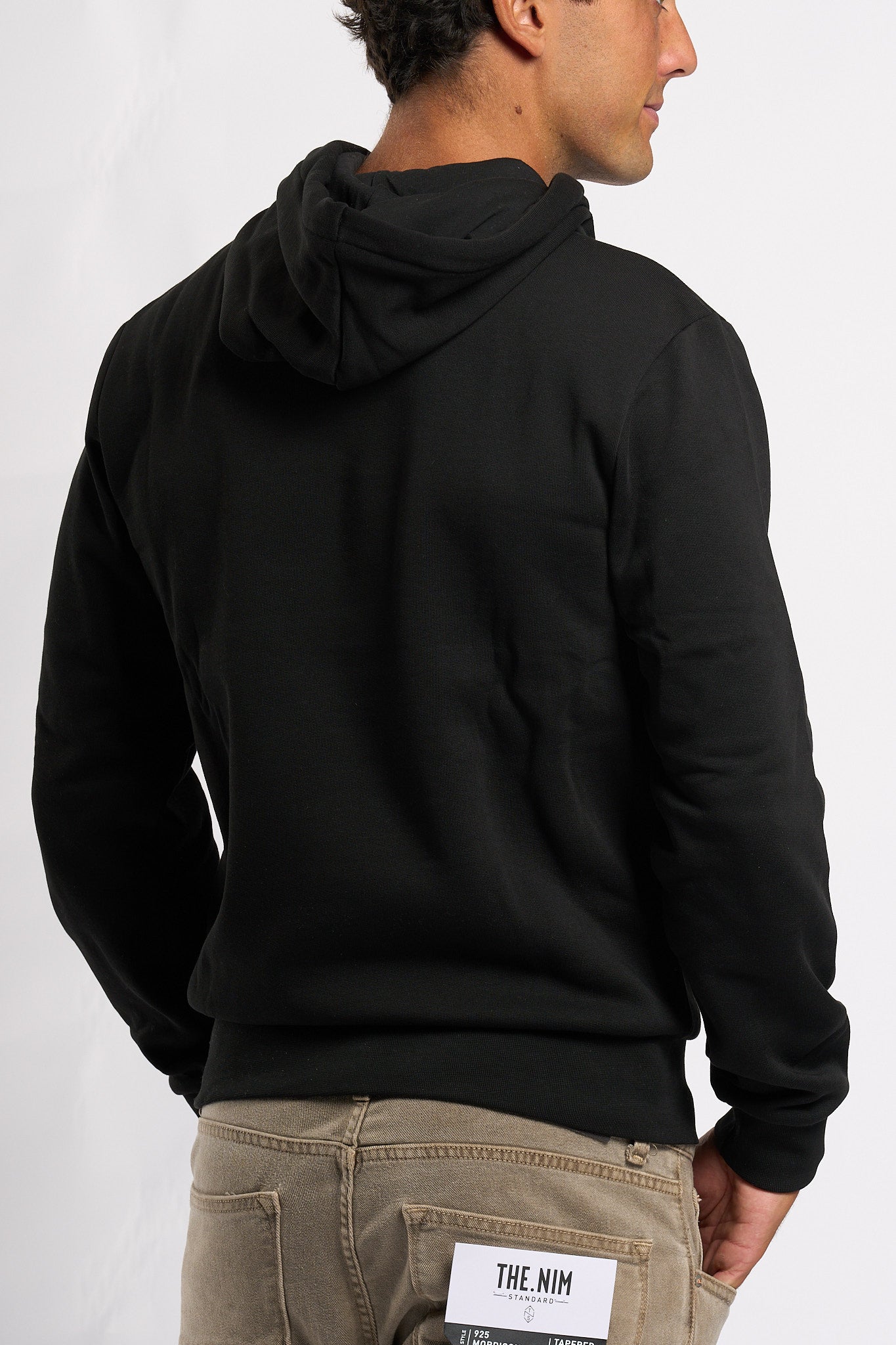 Lacoste Felpa Cappuccio Nero Uomo-4