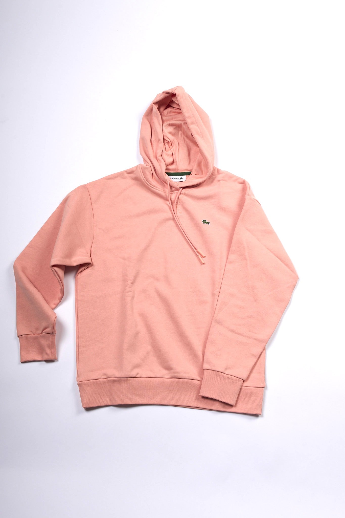 Lacoste Felpa Over con Cappuccio Pesco Donna-1