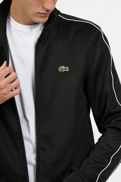 Lacoste Felpa Tuta Full Zip Nero Uomo-2
