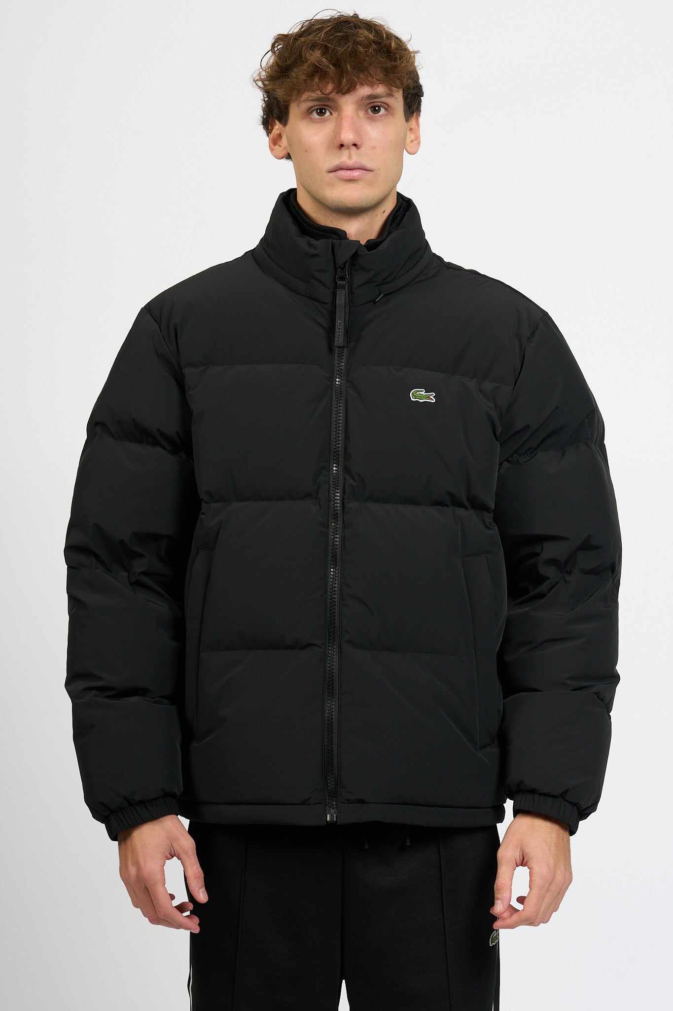 Lacoste Piumino Nero Uomo-3