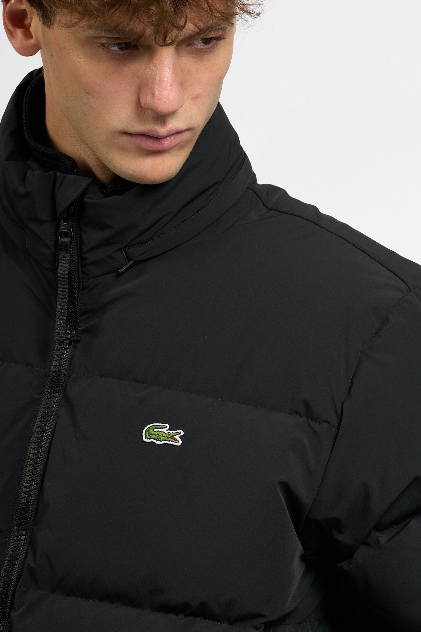 Lacoste Piumino Nero Uomo-5