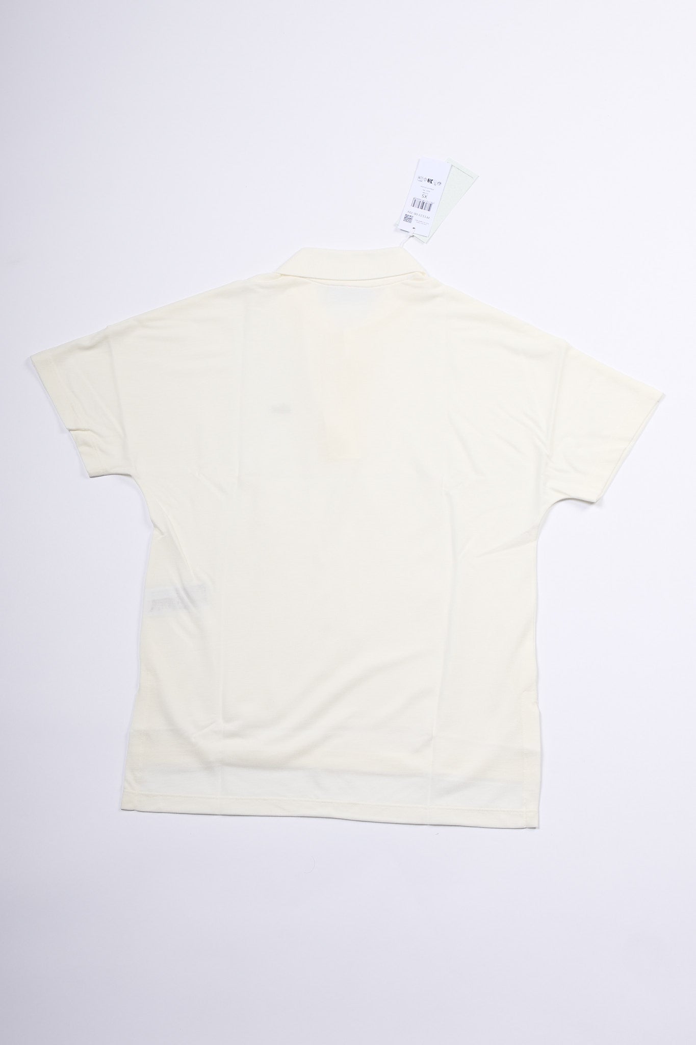 Lacoste Polo Fluida Over Bianco Donna-4