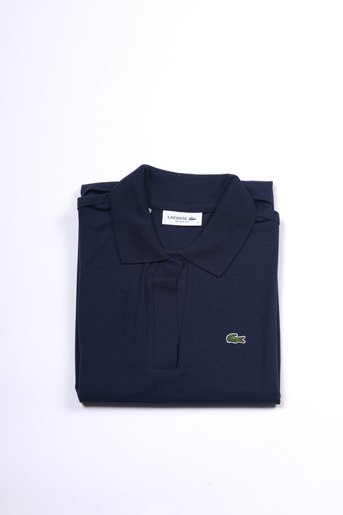Lacoste Polo Fluida Over Blu Donna