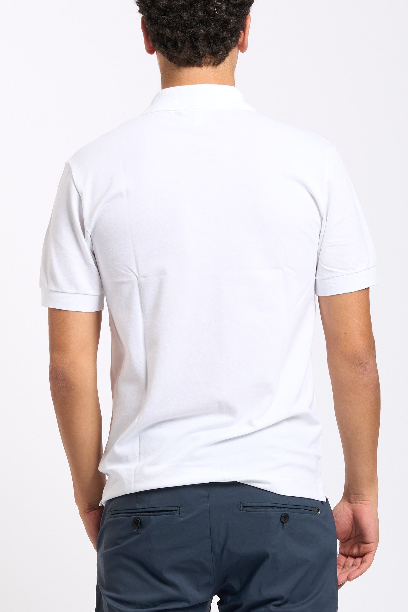 Lacoste Polo Leggera Bianco Uomo-2
