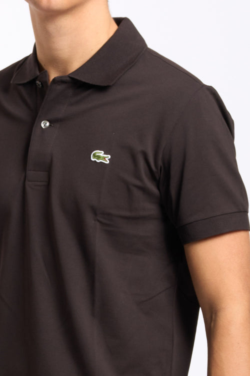 Lacoste Polo Leggera Marrone Uomo-2