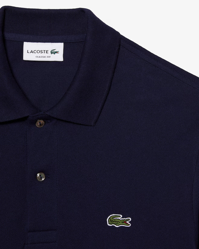 Lacoste Polo Manica Lunga Blu Navy Uomo-2