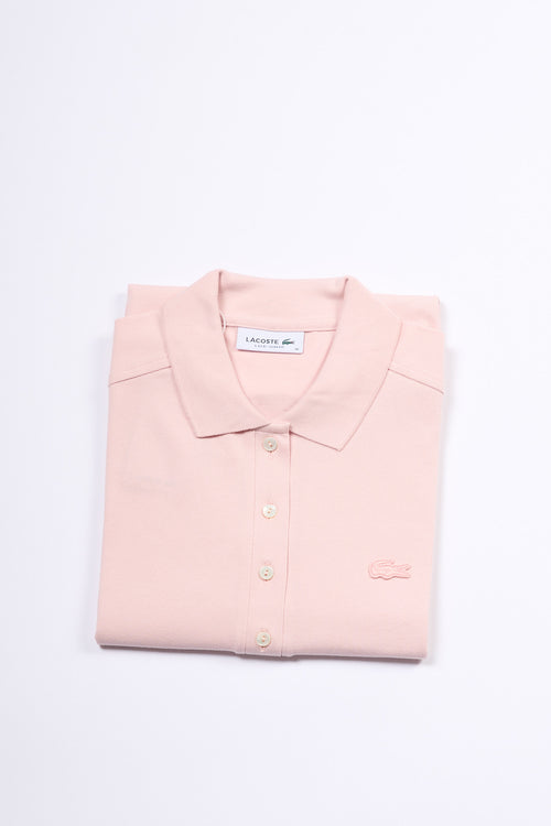 Lacoste Polo Slim Fit Rosa Donna