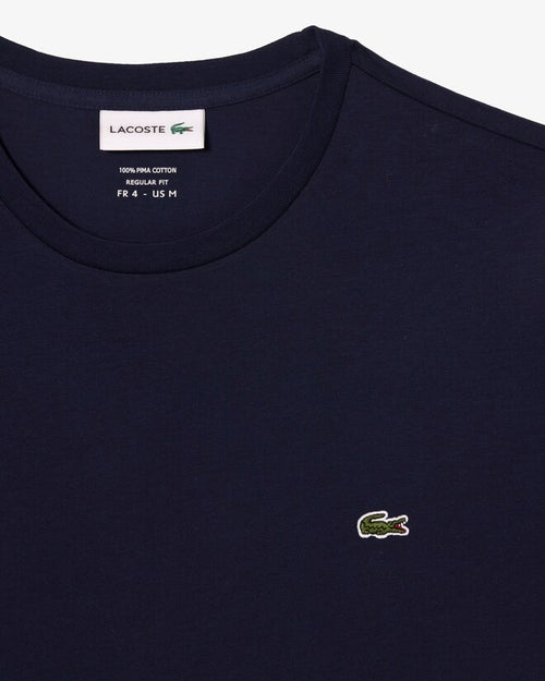 Lacoste T-Shirt Blu Navy Uomo-2