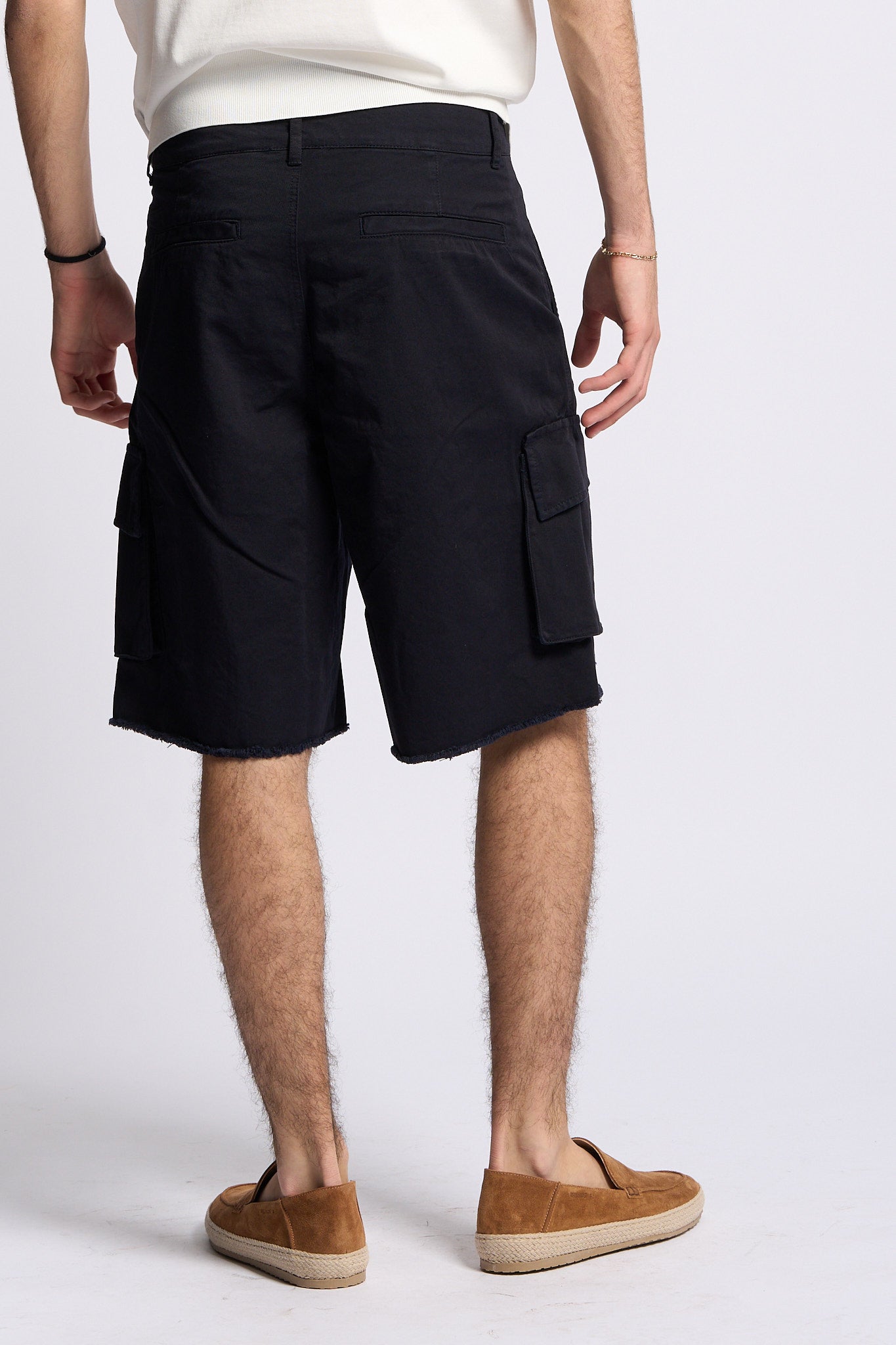 Laneus Bermuda Downtown Blu Uomo-5