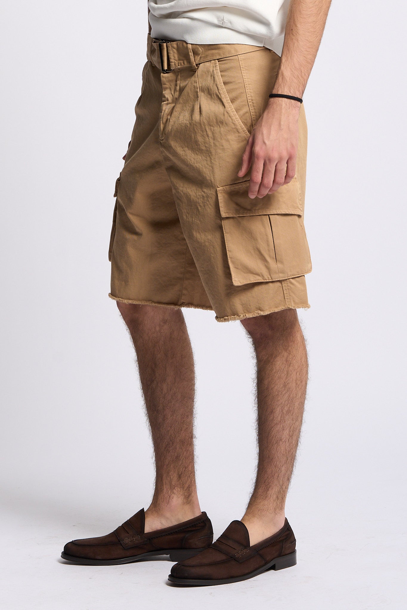 Laneus Bermuda Downtown Cammello Uomo-6