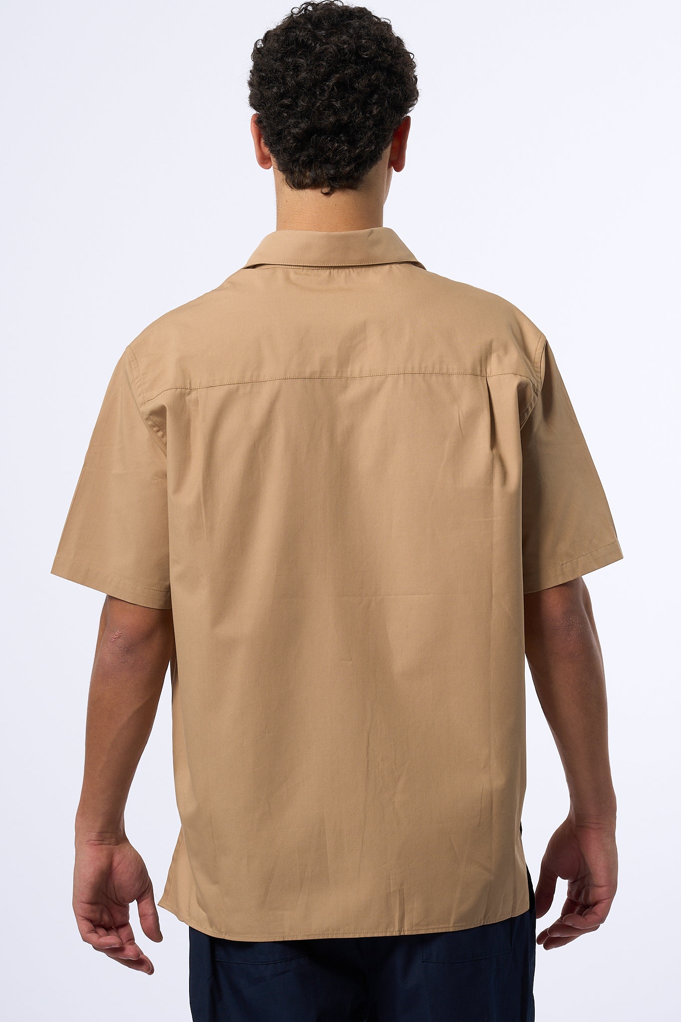 Laneus Camicia Over Cammello Uomo-8