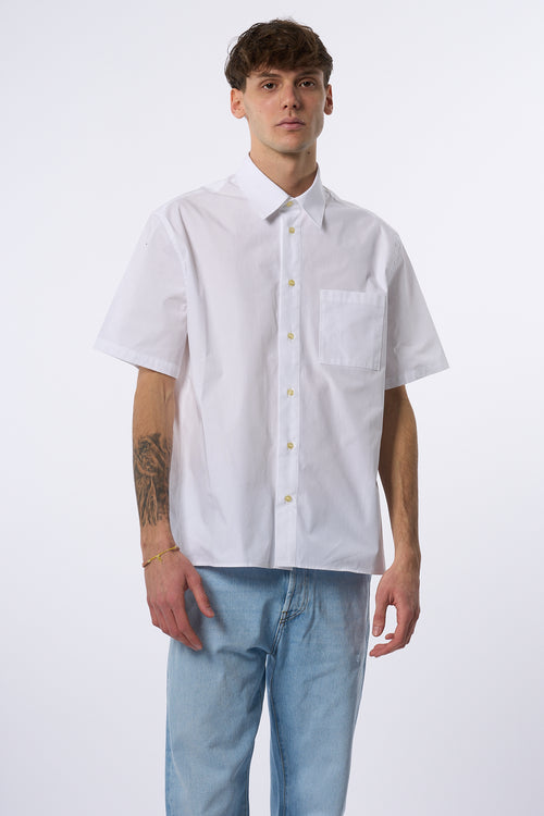 Laneus Camicia Over Bianco Uomo