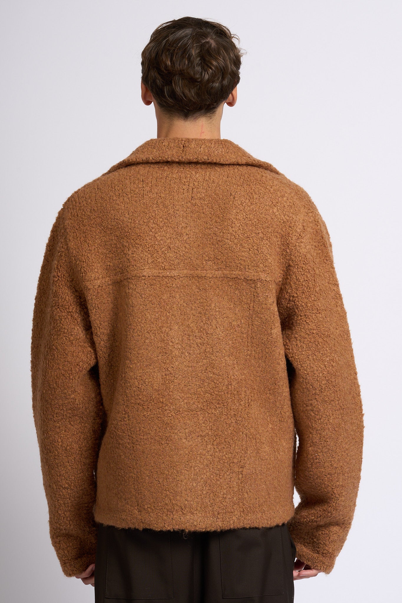 Laneus Giacca Maglia Bruciato Uomo-3