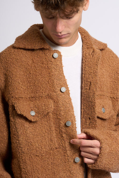 Laneus Giacca Maglia Bruciato Uomo-2