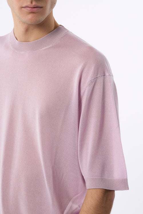Laneus Maglia Manica Corta Glicine Uomo-2