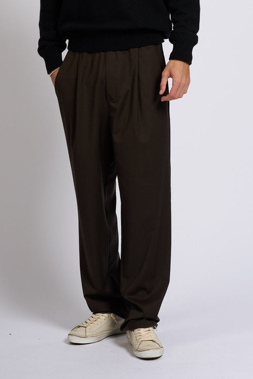 Laneus Pantalone Cioccolato Uomo