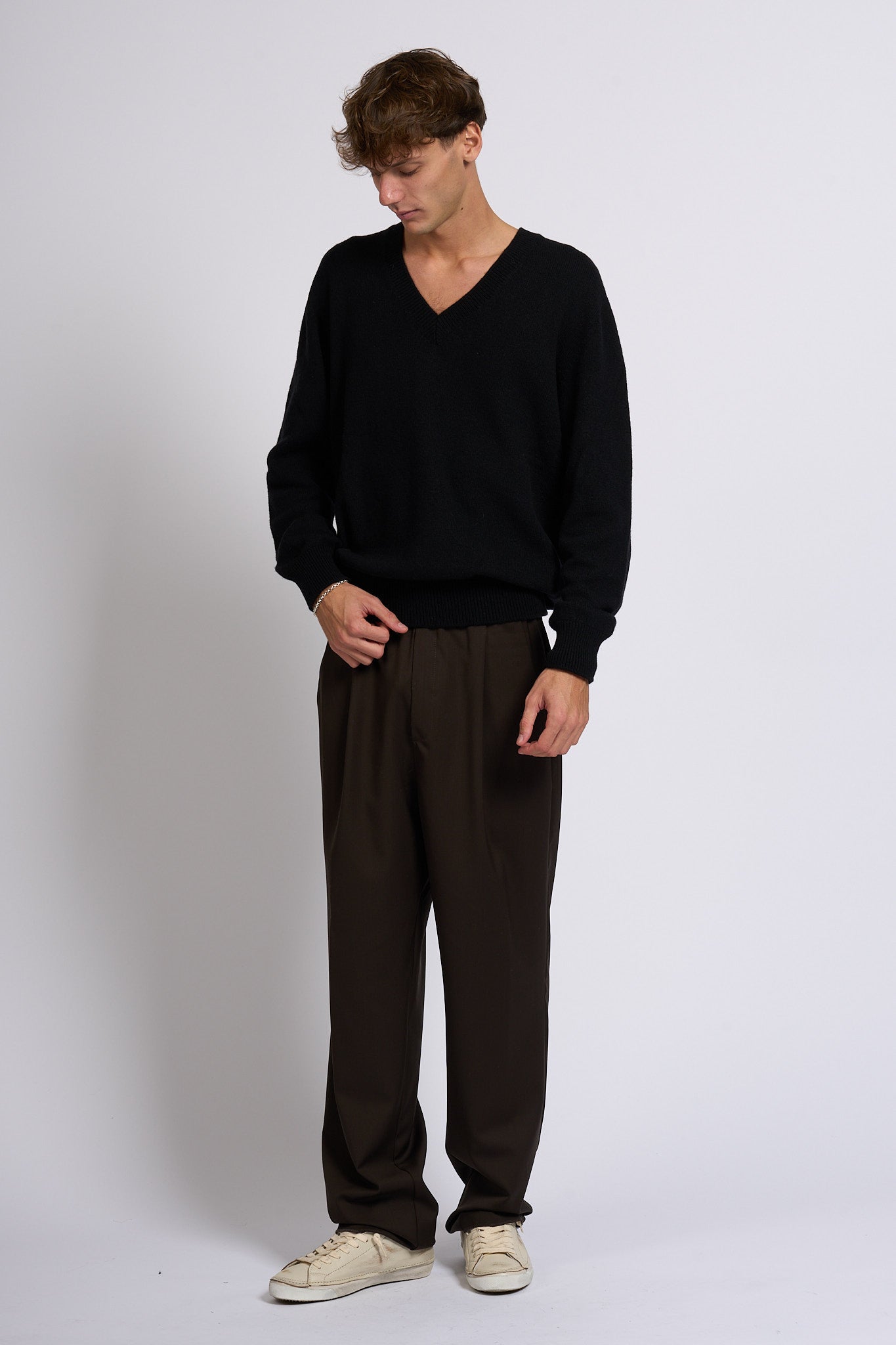 Laneus Pantalone Cioccolato Uomo-3