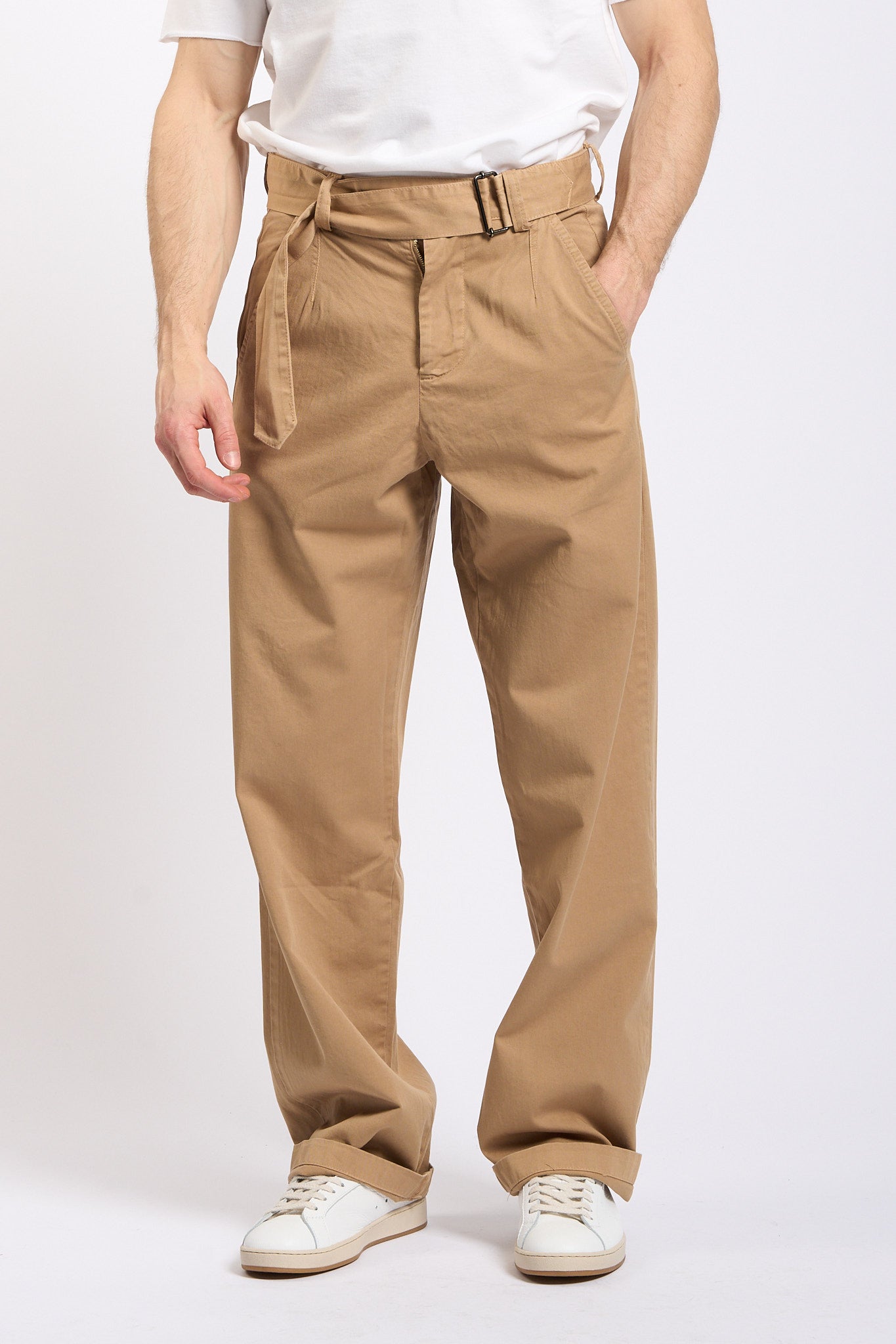Laneus Pantalone DOWNTOWN Cammello Uomo-5