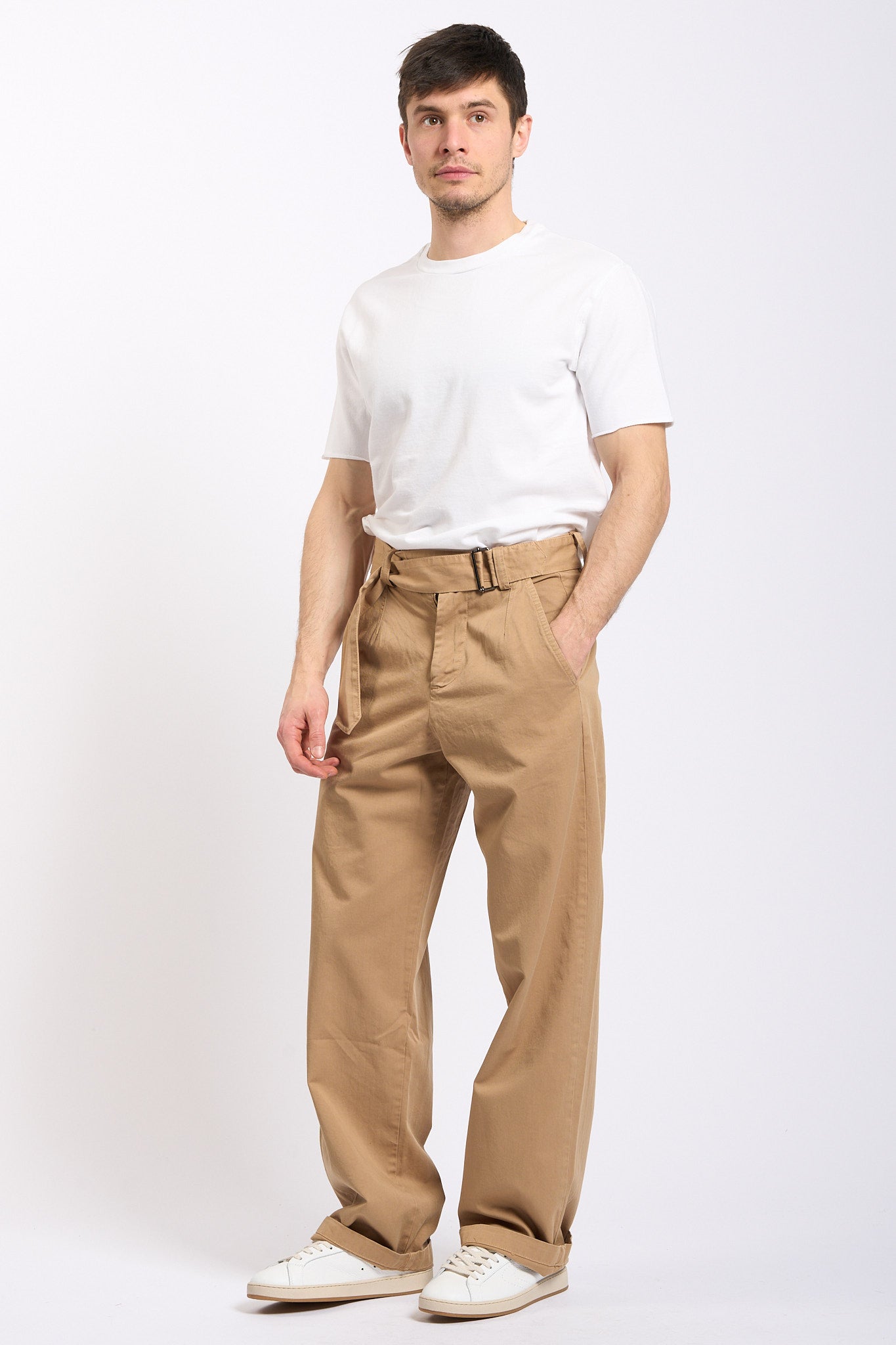 Laneus Pantalone DOWNTOWN Cammello Uomo-6