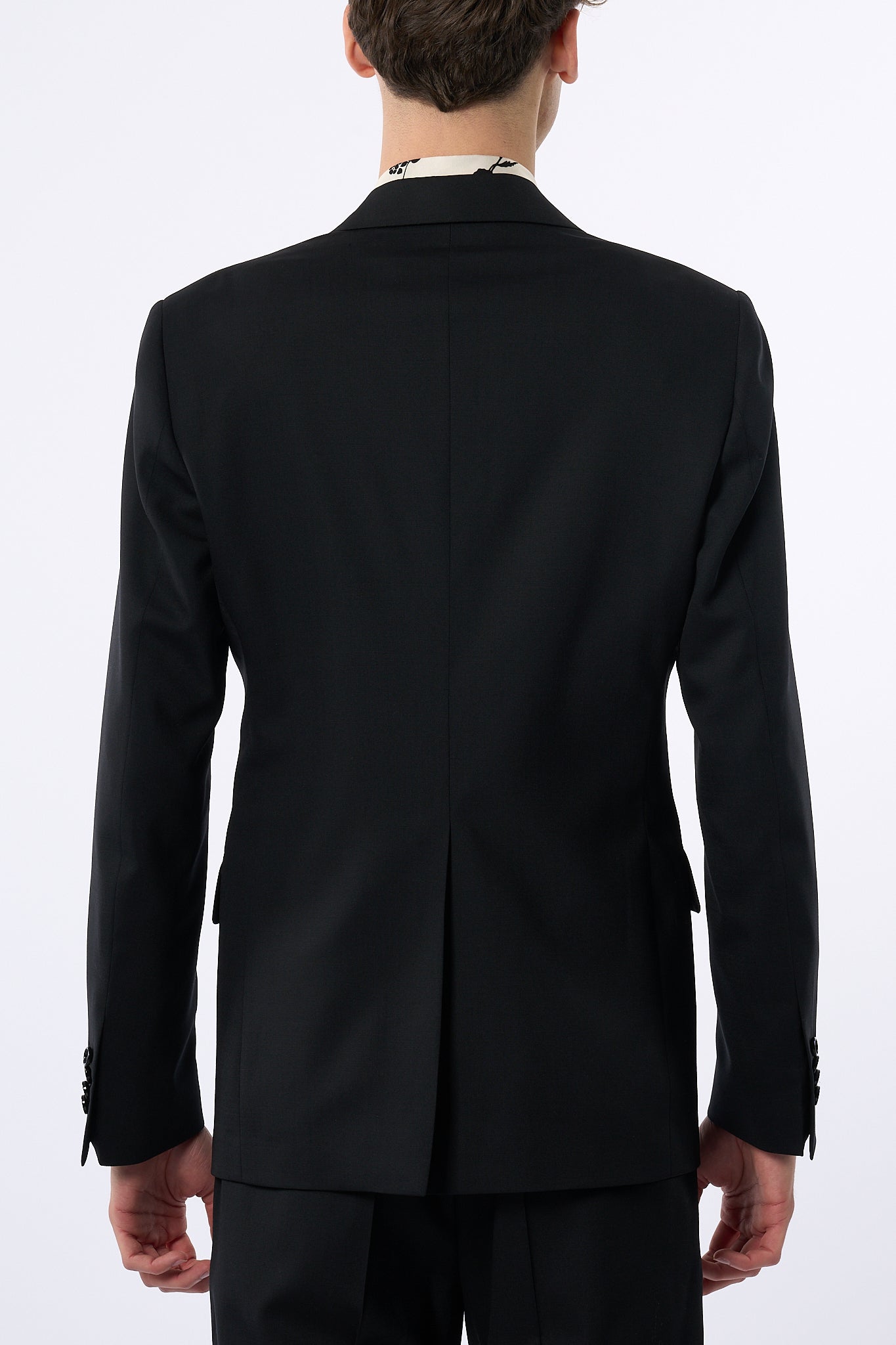 Lardini Abito Elegante Monopetto Nero Uomo-9