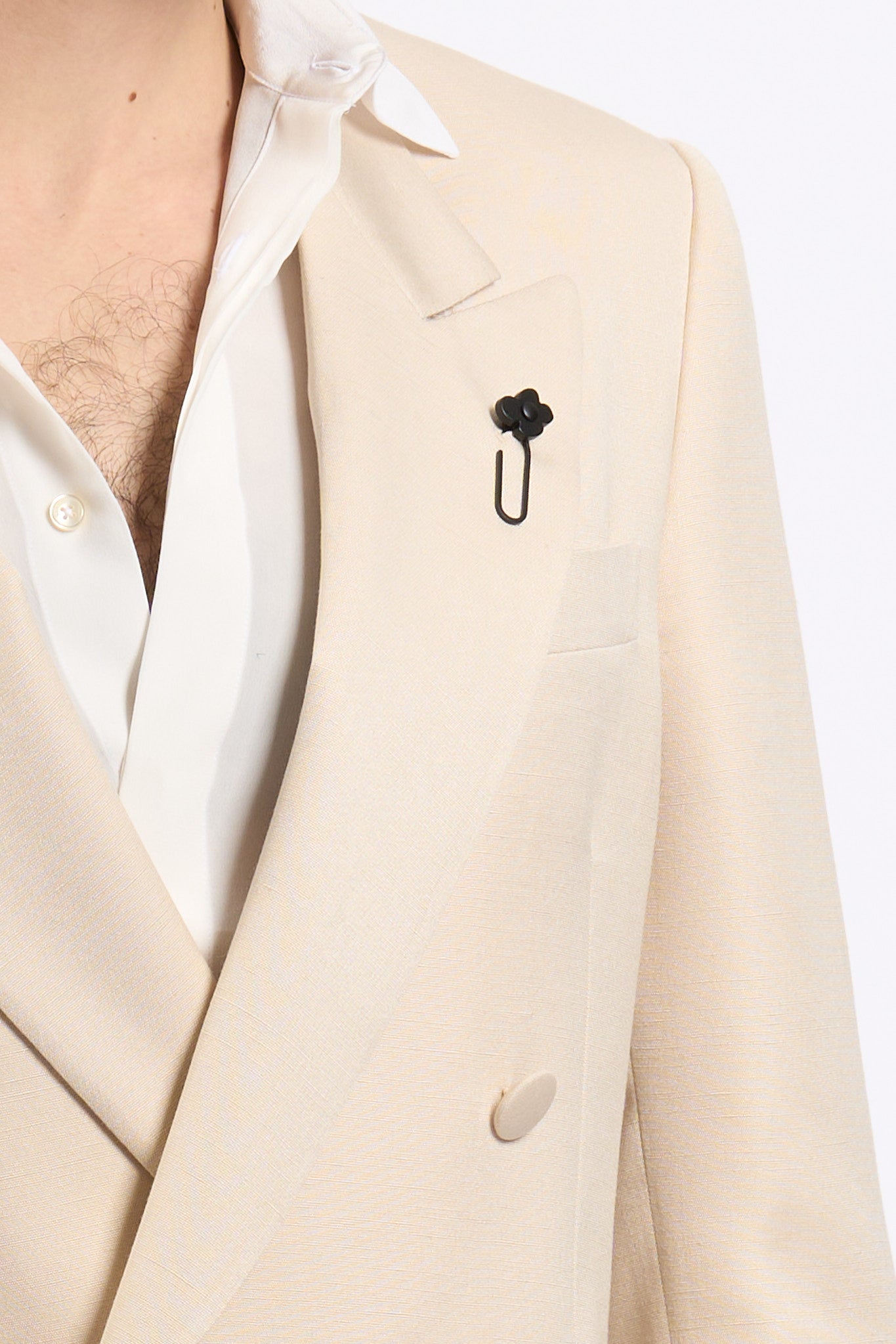 Lardini Giacca Soiree Doppiopetto Sabbia Uomo-8