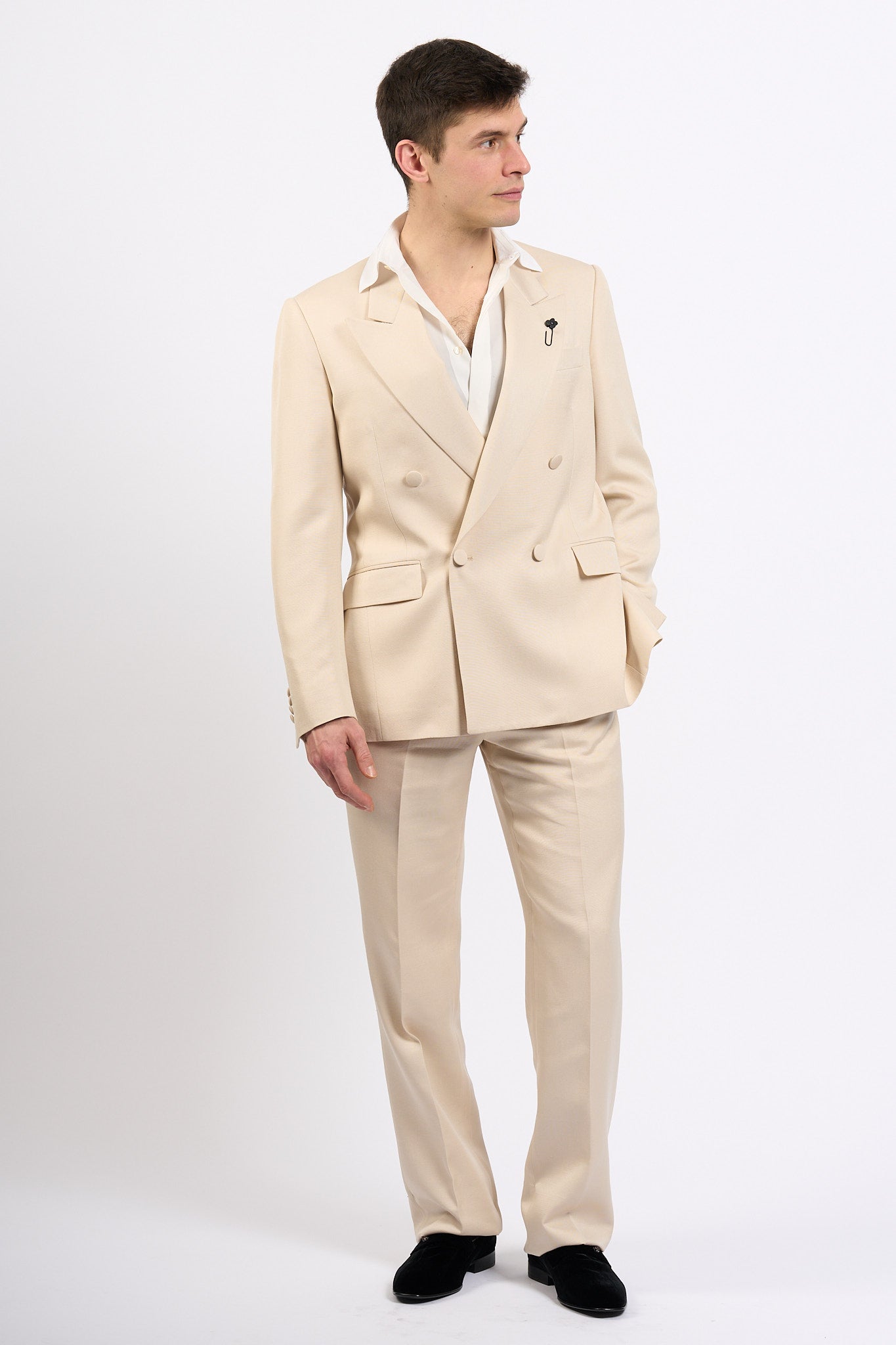 Lardini Pantalone Soiree Sabbia Uomo-7