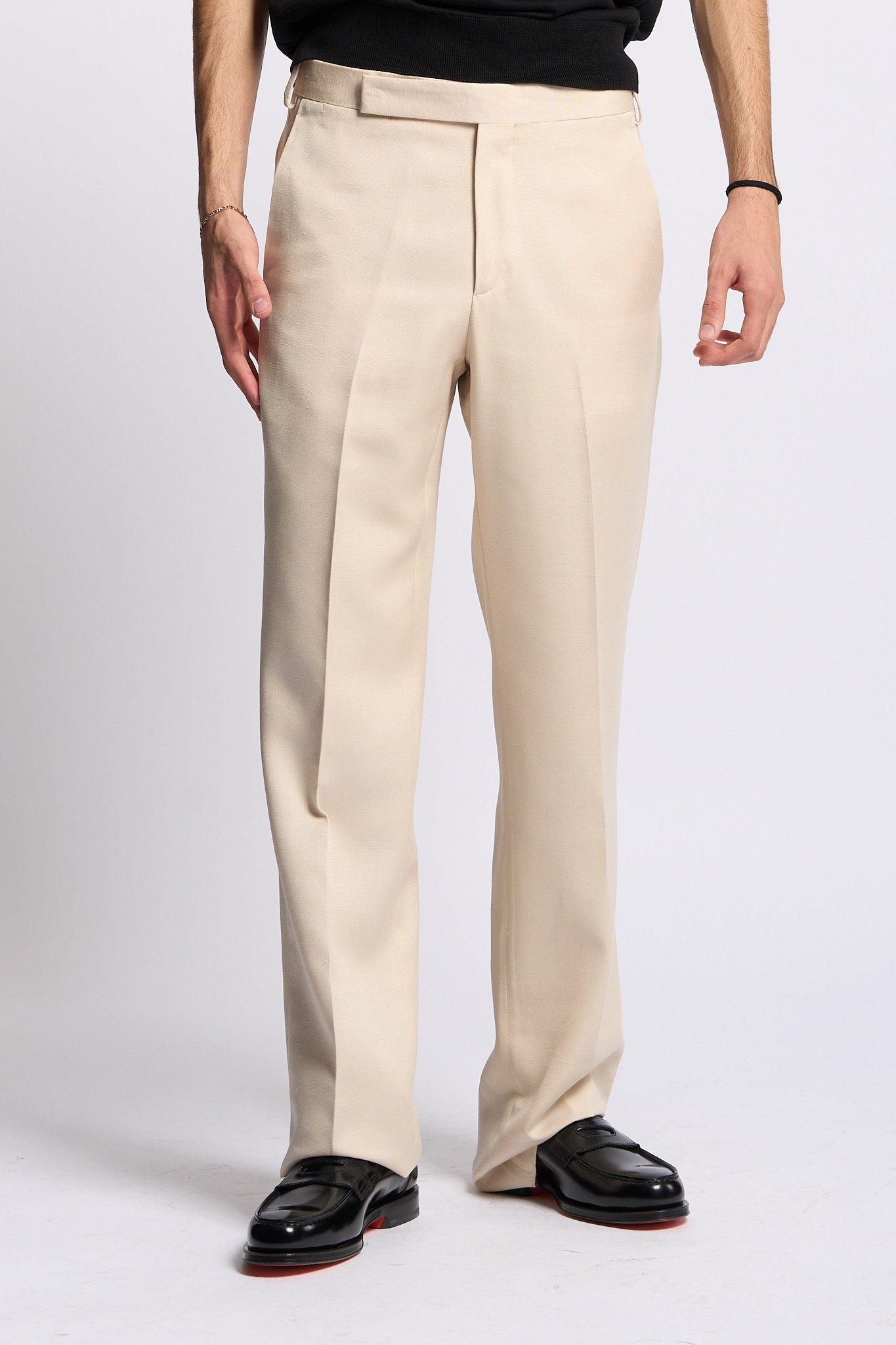 Lardini Pantalone Soiree Sabbia Uomo-1