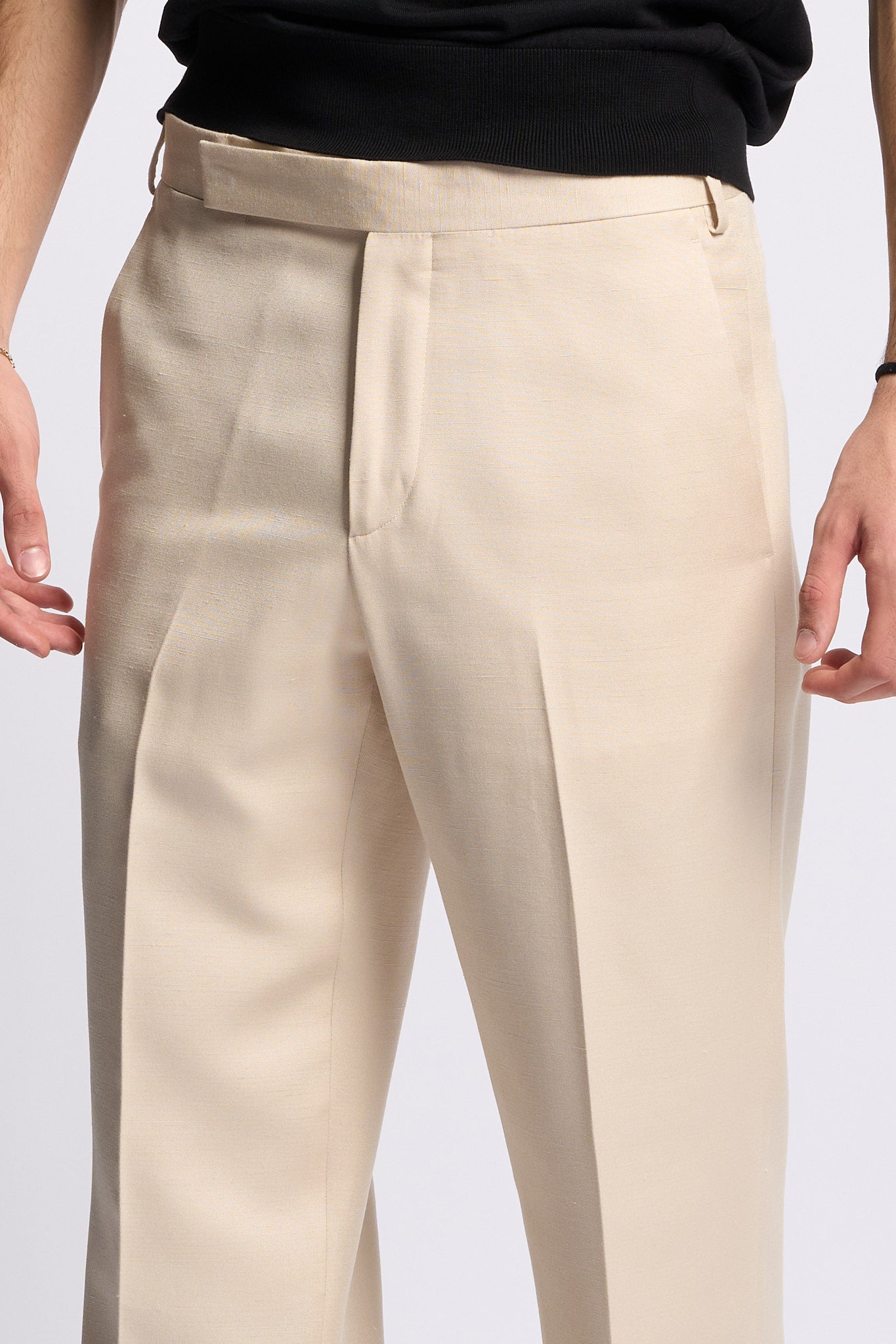 Lardini Pantalone Soiree Sabbia Uomo-6