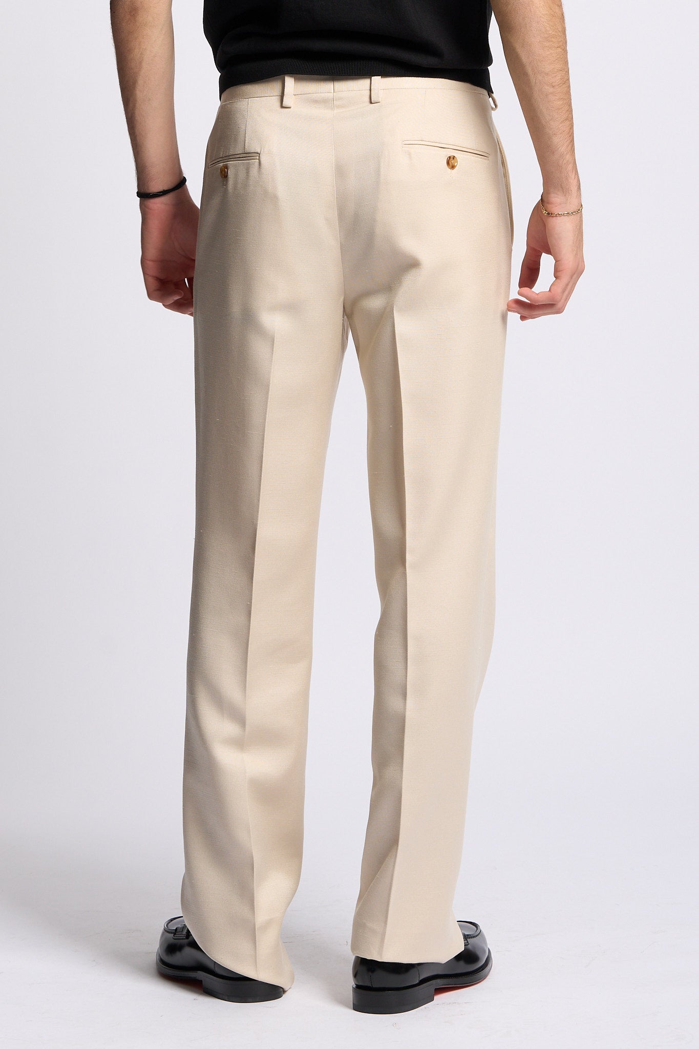 Lardini Pantalone Soiree Sabbia Uomo-3