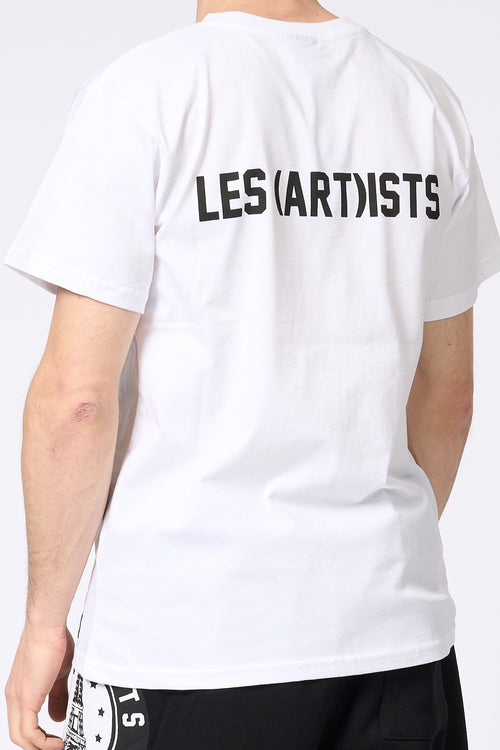 Les Artists T-shirt Les (Art)Ists Bianco Unisex-2