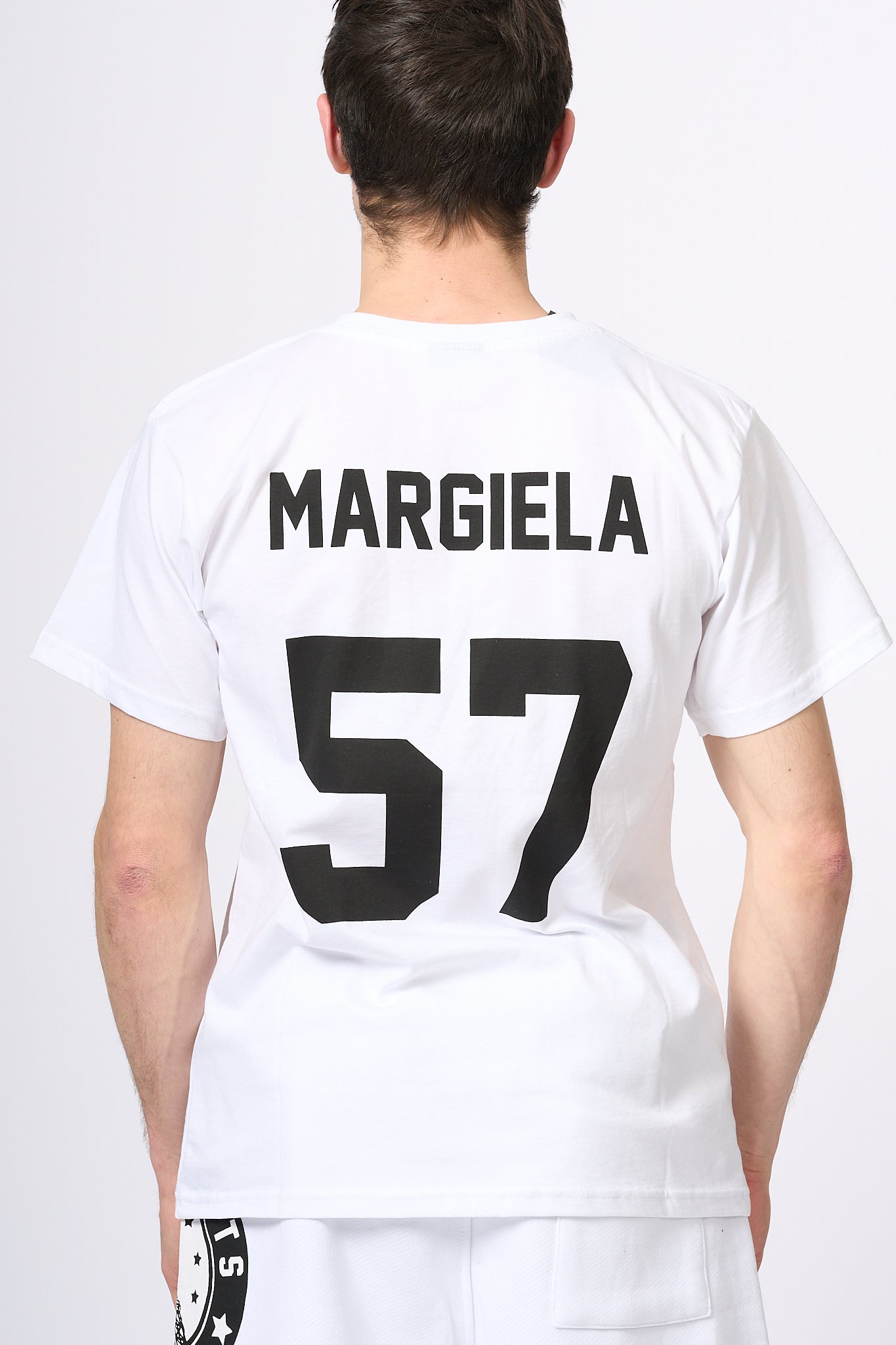 Les Artists T-shirt Margiela 57 Bianco Unisex-4