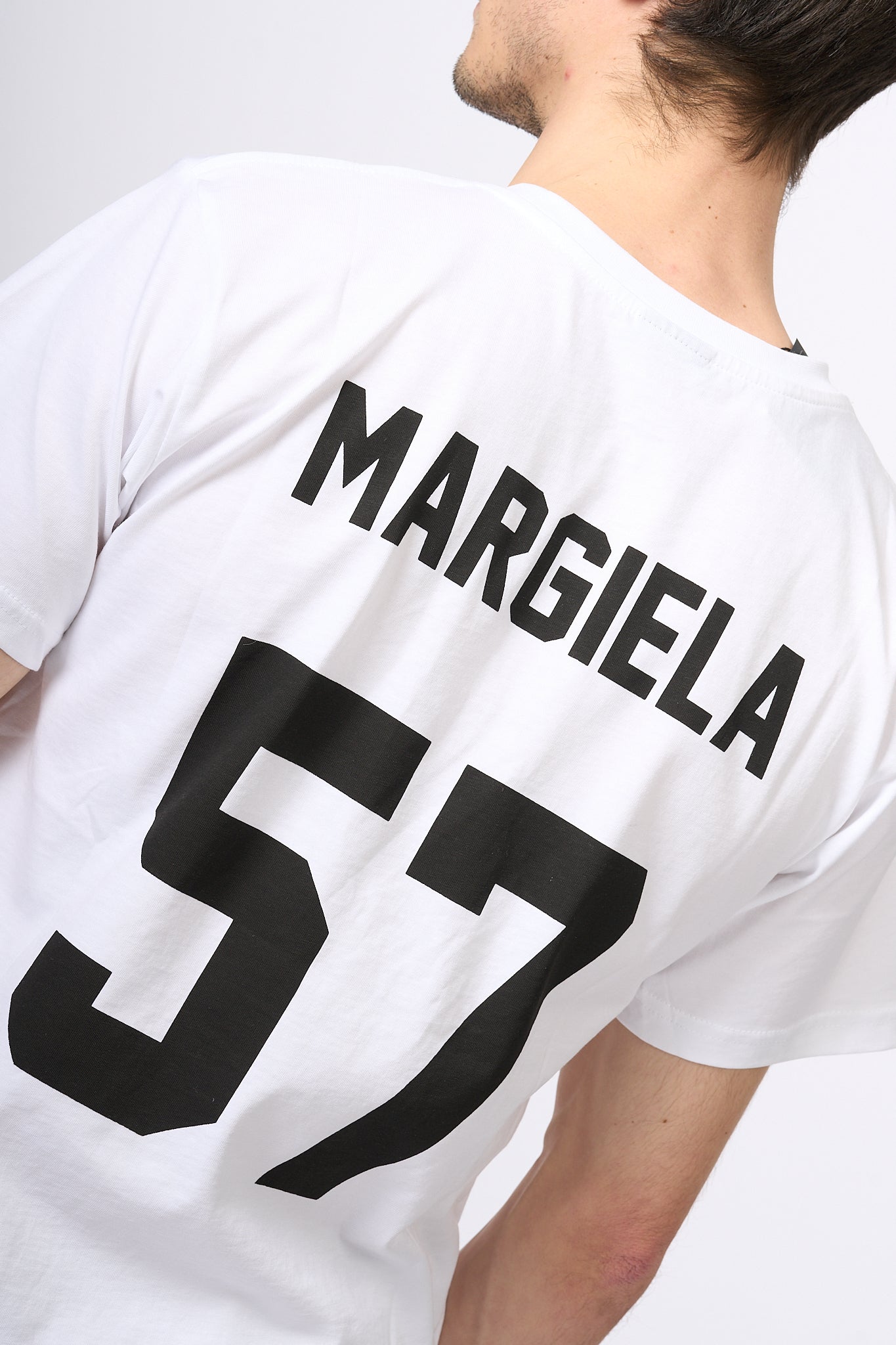 Les Artists T-shirt Margiela 57 Bianco Unisex-1